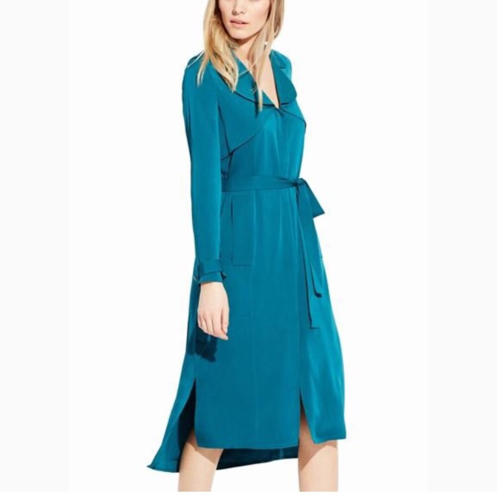 AYR The Silk Trench Dress